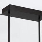 QN-INIZIO-LP-S-BK Inizio LED Linear Pendant Small Matte Black
