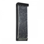 QN-KABO-M-BK Kabo LED Outdoor Wall Light Medium Textured Black