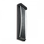 QN-KABO-S-BK Kabo LED Outdoor Wall Light Small Textured Black