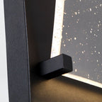 QN-KABO-S-BK Kabo LED Outdoor Wall Light Small Textured Black