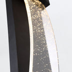 QN-KABO-S-BK Kabo LED Outdoor Wall Light Small Textured Black