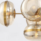 QN-NOTTINGHAM-10LP-AB Nottingham 10 Light Linear Pendant Antique Brass