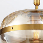 QN-NOTTINGHAM-1P-AB Nottingham 1 Light Pendant Antique Brass