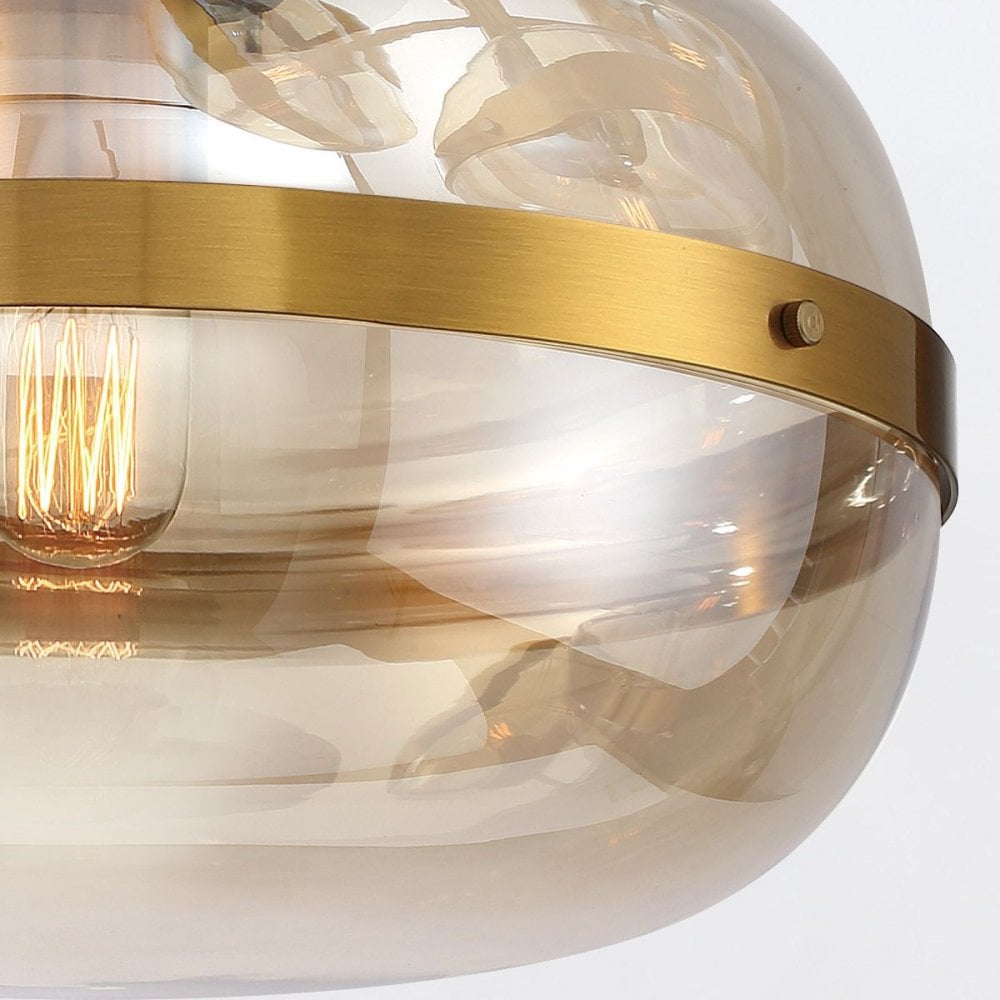QN-NOTTINGHAM-1P-AB Nottingham 1 Light Pendant Antique Brass