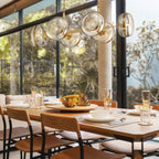 QN-NOTTINGHAM-6LP-AB Nottingham 6 Light Linear Pendant Antique Brass