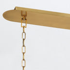 QN-NOTTINGHAM-6LP-AB Nottingham 6 Light Linear Pendant Antique Brass