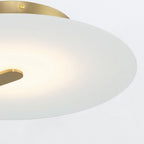 QN-NUVOLA-F-M-BG Nuvola LED Medium Ceiling / Wall Light Brushed Gold