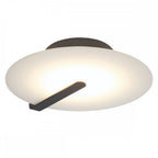 QN-NUVOLA-F-M-BK Nuvola LED Medium Ceiling / Wall Light Matte Black