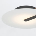 QN-NUVOLA-F-M-BK Nuvola LED Medium Ceiling / Wall Light Matte Black