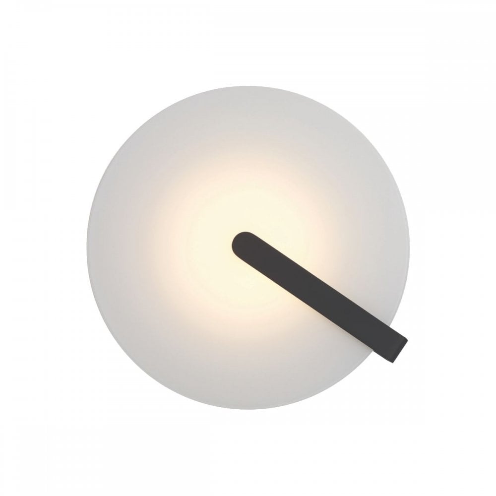 QN-NUVOLA-F-M-BK Nuvola LED Medium Ceiling / Wall Light Matte Black