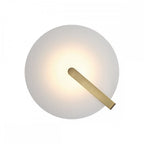 QN-NUVOLA-F-S-BG Nuvola LED Small Ceiling / Wall Light Brushed Gold