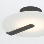 QN-NUVOLA-F-S-BK Nuvola LED Small Ceiling / Wall Light Matte Black