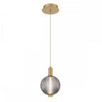 QN-PALMAS-1MP-BG Palmas 1 Light LED Mini Pendant Brushed Gold
