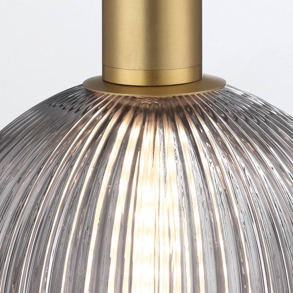 QN-PALMAS-1MP-BG Palmas 1 Light LED Mini Pendant Brushed Gold