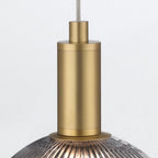 QN-PALMAS-1MP-BG Palmas 1 Light LED Mini Pendant Brushed Gold