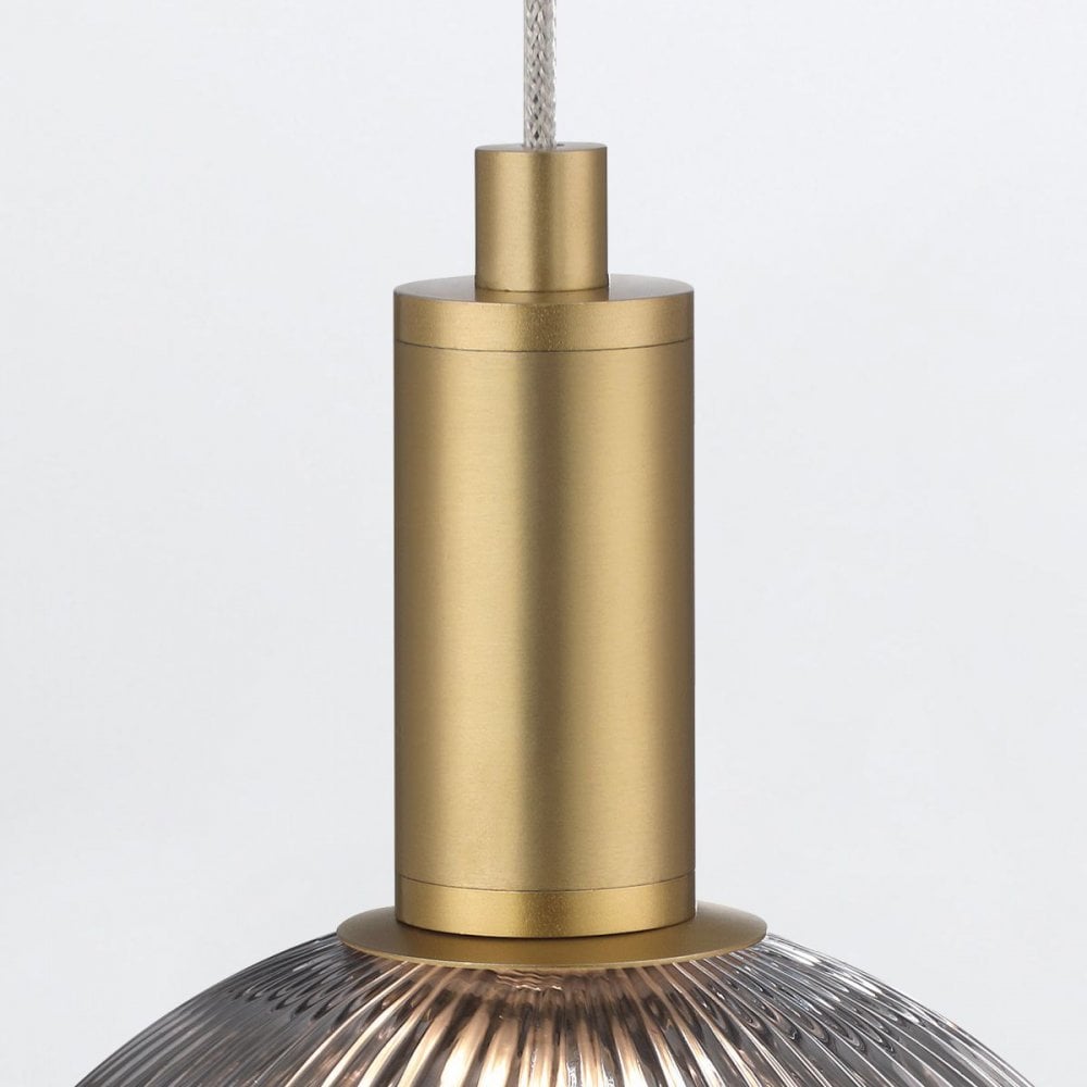 QN-PALMAS-1MP-BG Palmas 1 Light LED Mini Pendant Brushed Gold