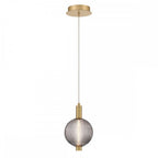 QN-PALMAS-1MP-BG Palmas 1 Light LED Mini Pendant Brushed Gold