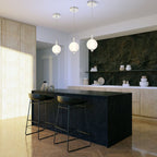 QN-PALMAS-1MP-PN Palmas 1 Light LED Mini Pendant Polished Nickel