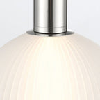 QN-PALMAS-1MP-PN Palmas 1 Light LED Mini Pendant Polished Nickel