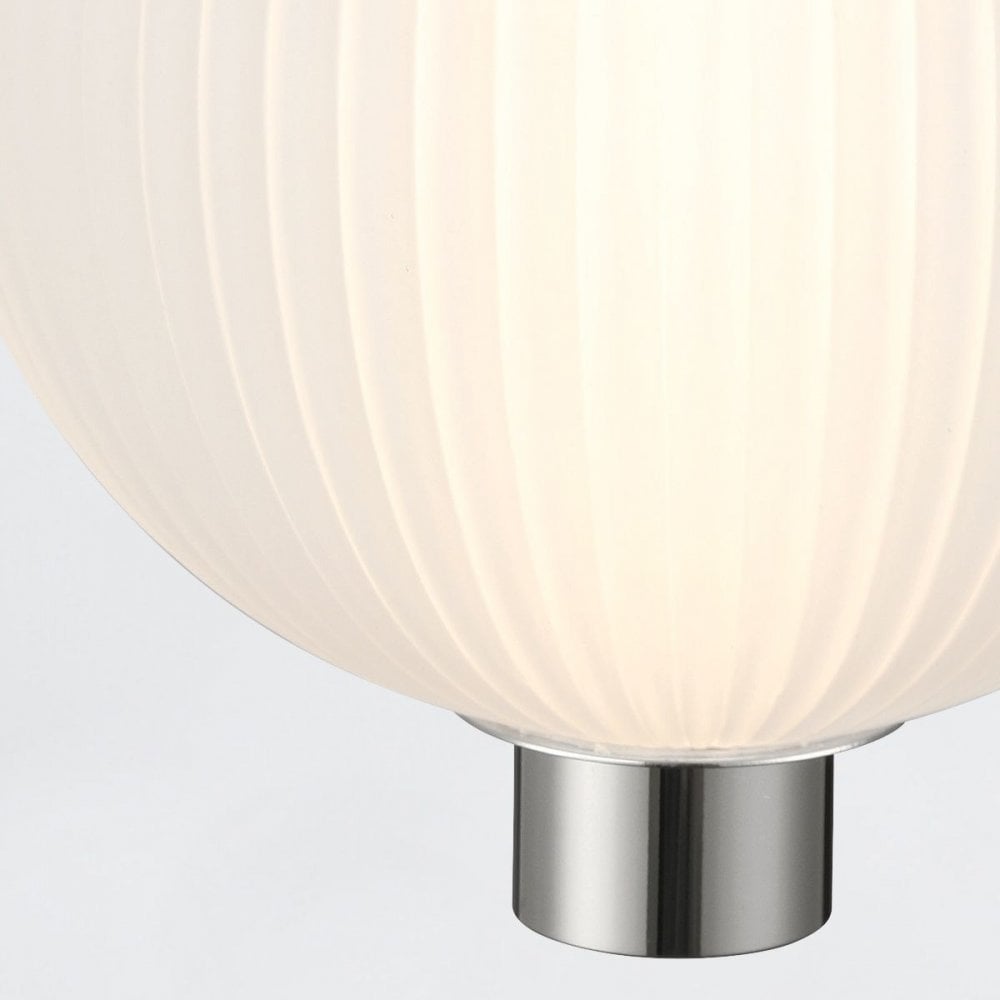 QN-PALMAS-1MP-PN Palmas 1 Light LED Mini Pendant Polished Nickel