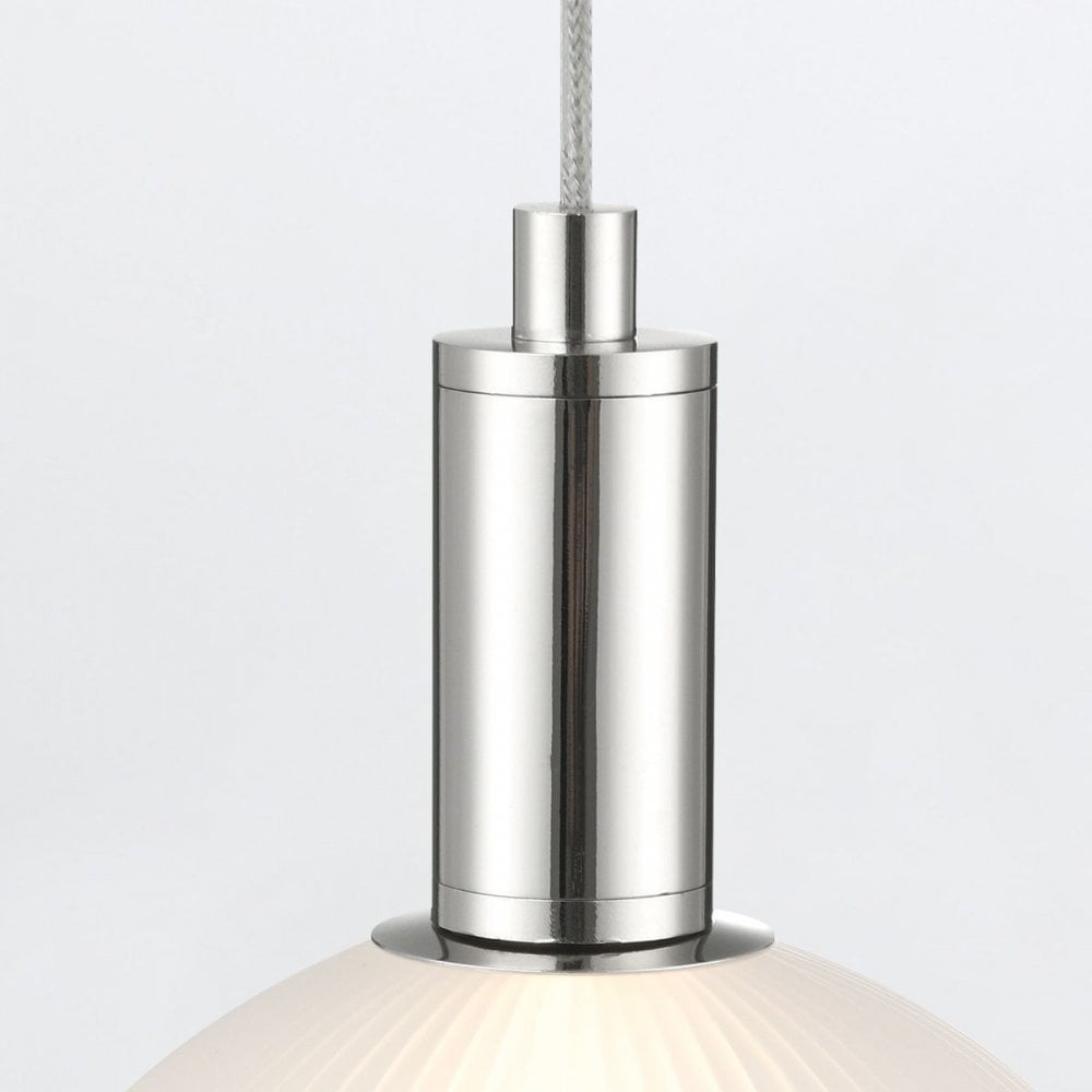 QN-PALMAS-1MP-PN Palmas 1 Light LED Mini Pendant Polished Nickel