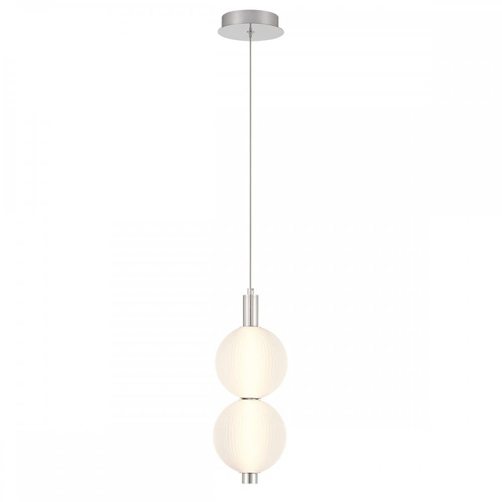 QN-PALMAS-2MP-PN Palmas 2 Light LED Mini Pendant Polished Nickel