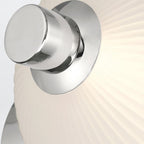 QN-PALMAS-2W-PN Palmas 2 Light LED Bathroom Wall Light Polished Nickel