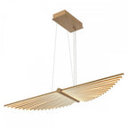 QN-SERAPH-LP-L-BG Seraph LED Chandelier Brushed Gold