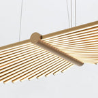 QN-SERAPH-LP-L-BG Seraph LED Chandelier Brushed Gold