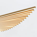 QN-SERAPH-LP-L-BG Seraph LED Chandelier Brushed Gold