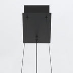 QN-SERAPH-LP-L-BLK Seraph LED Chandelier Matte Black