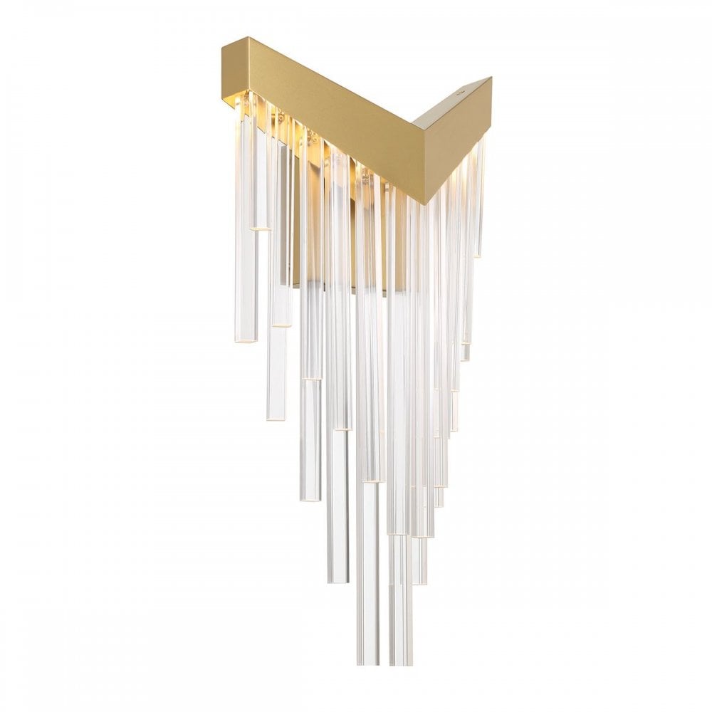 QN-VIVIEN-1W-BG Vivien LED Wall Light Brushed Gold