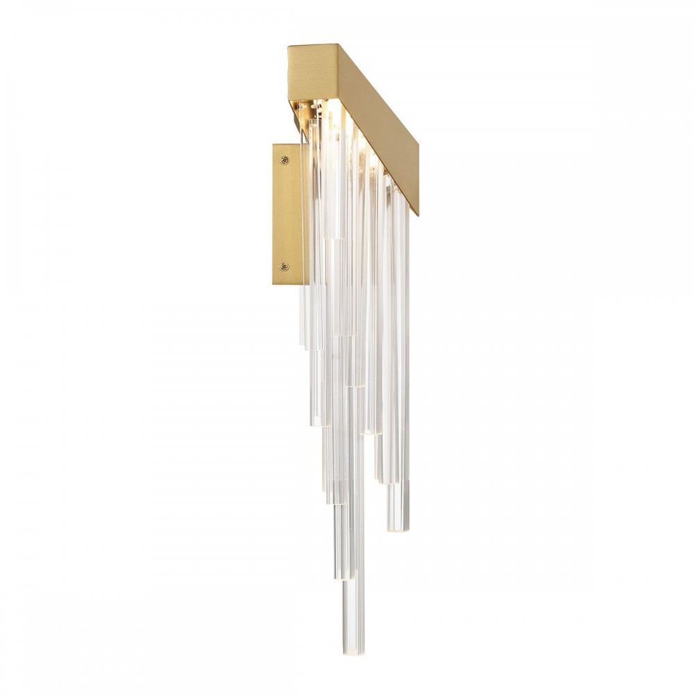 QN-VIVIEN-1W-BG Vivien LED Wall Light Brushed Gold