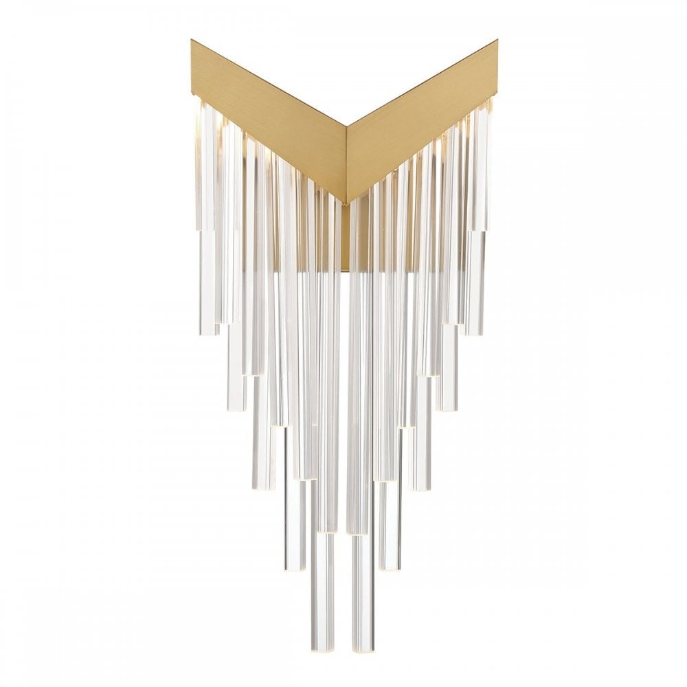 QN-VIVIEN-1W-BG Vivien LED Wall Light Brushed Gold