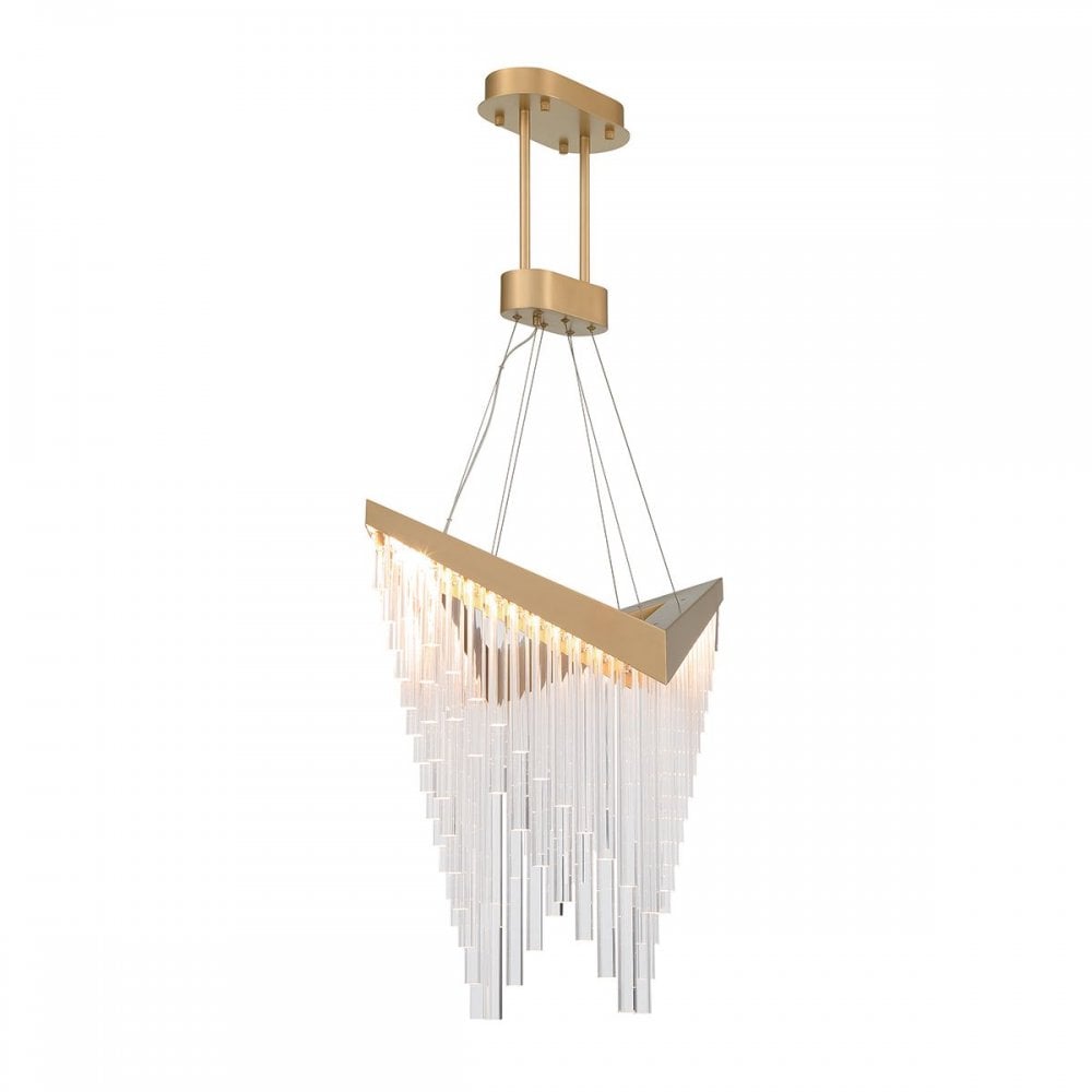 QN-VIVIEN-P-L-BG Vivien LED Chandelier Brushed Gold