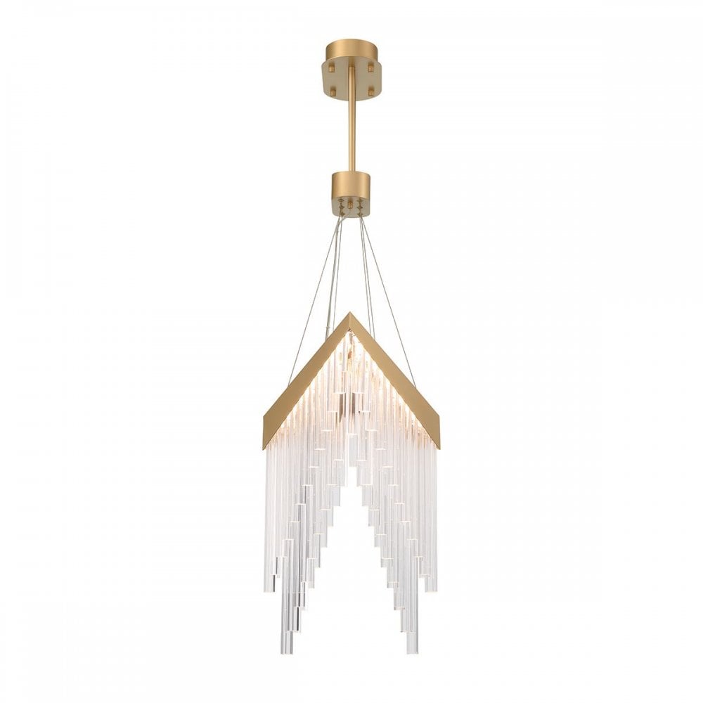 QN-VIVIEN-P-L-BG Vivien LED Chandelier Brushed Gold