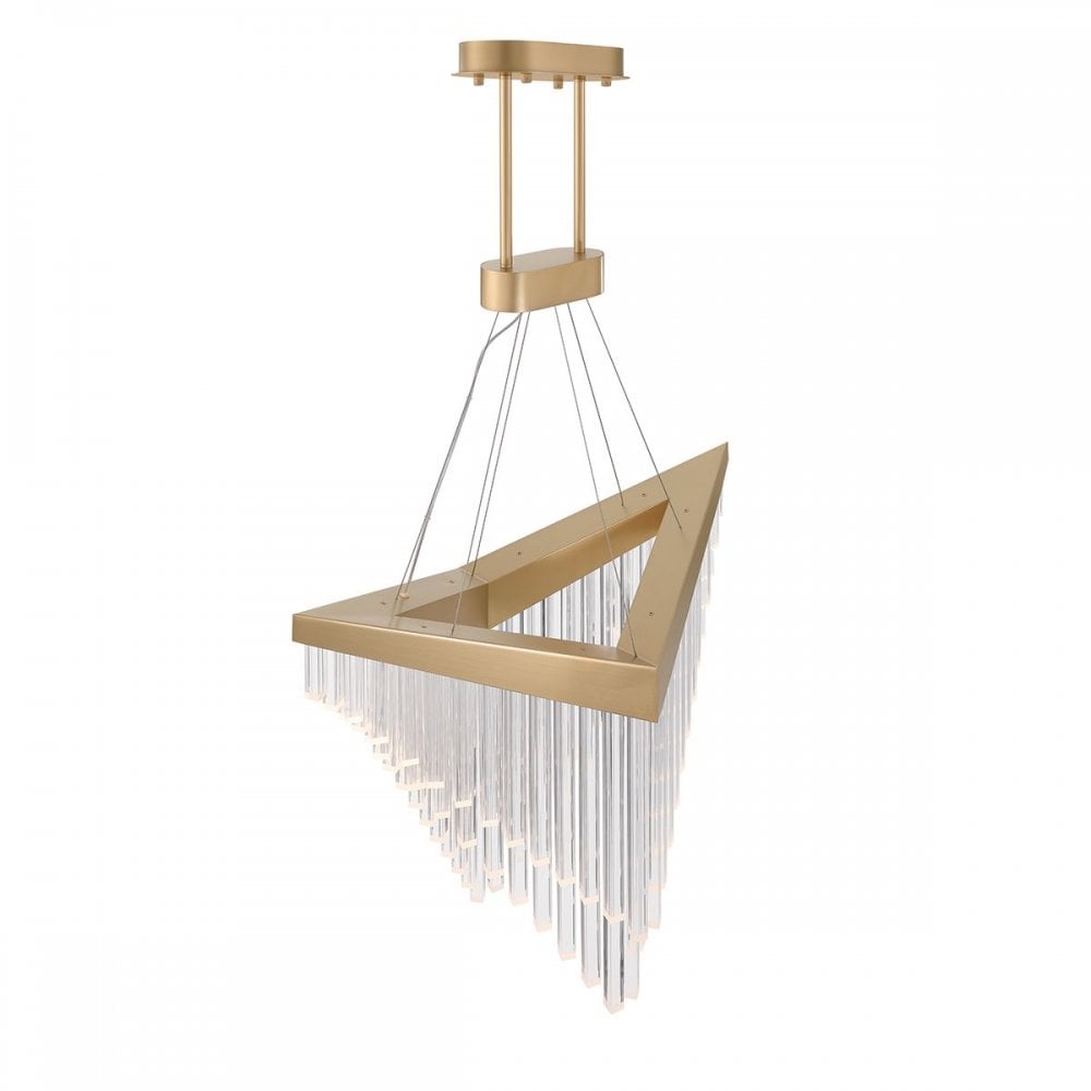 QN-VIVIEN-P-L-BG Vivien LED Chandelier Brushed Gold