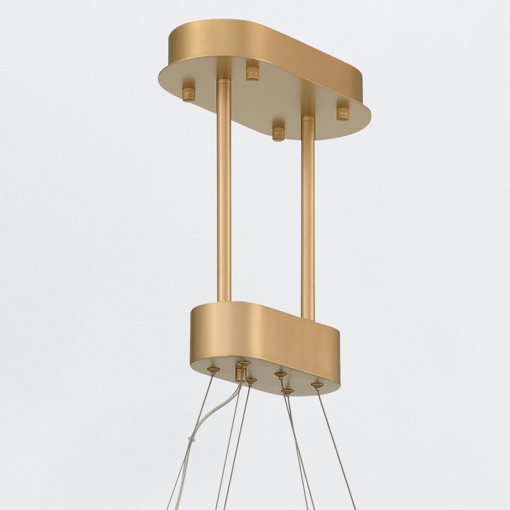 QN-VIVIEN-P-L-BG Vivien LED Chandelier Brushed Gold