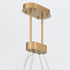 QN-VIVIEN-P-L-BG Vivien LED Chandelier Brushed Gold
