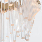 QN-VIVIEN-P-L-BG Vivien LED Chandelier Brushed Gold