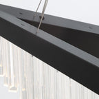 QN-VIVIEN-P-L-BK Vivien LED Chandelier Matte Black