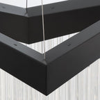 QN-VIVIEN-P-L-BK Vivien LED Chandelier Matte Black