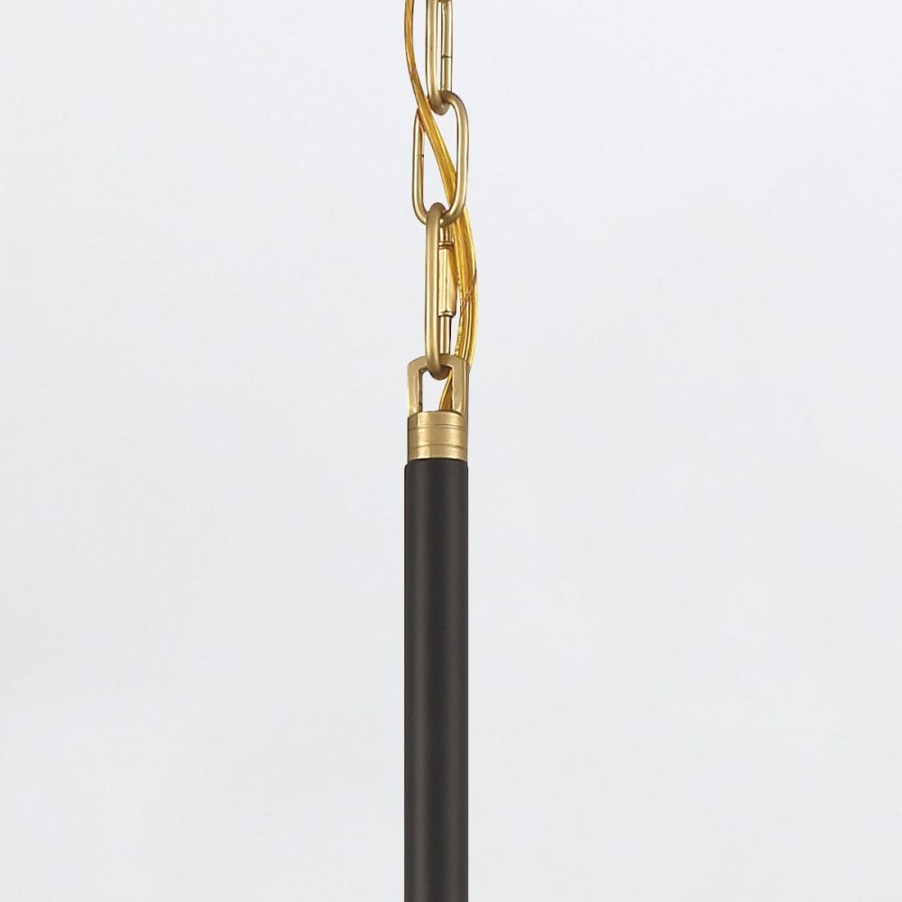 QN-WELSH-P-BK Welsh LED Pendant Light Matte Black