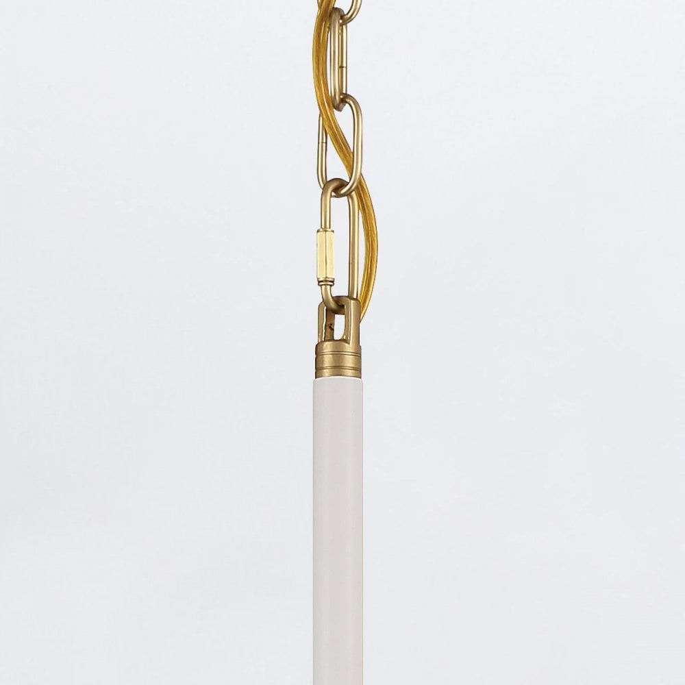 QN-WELSH-P-WHT Welsh LED Pendant Light Matte White