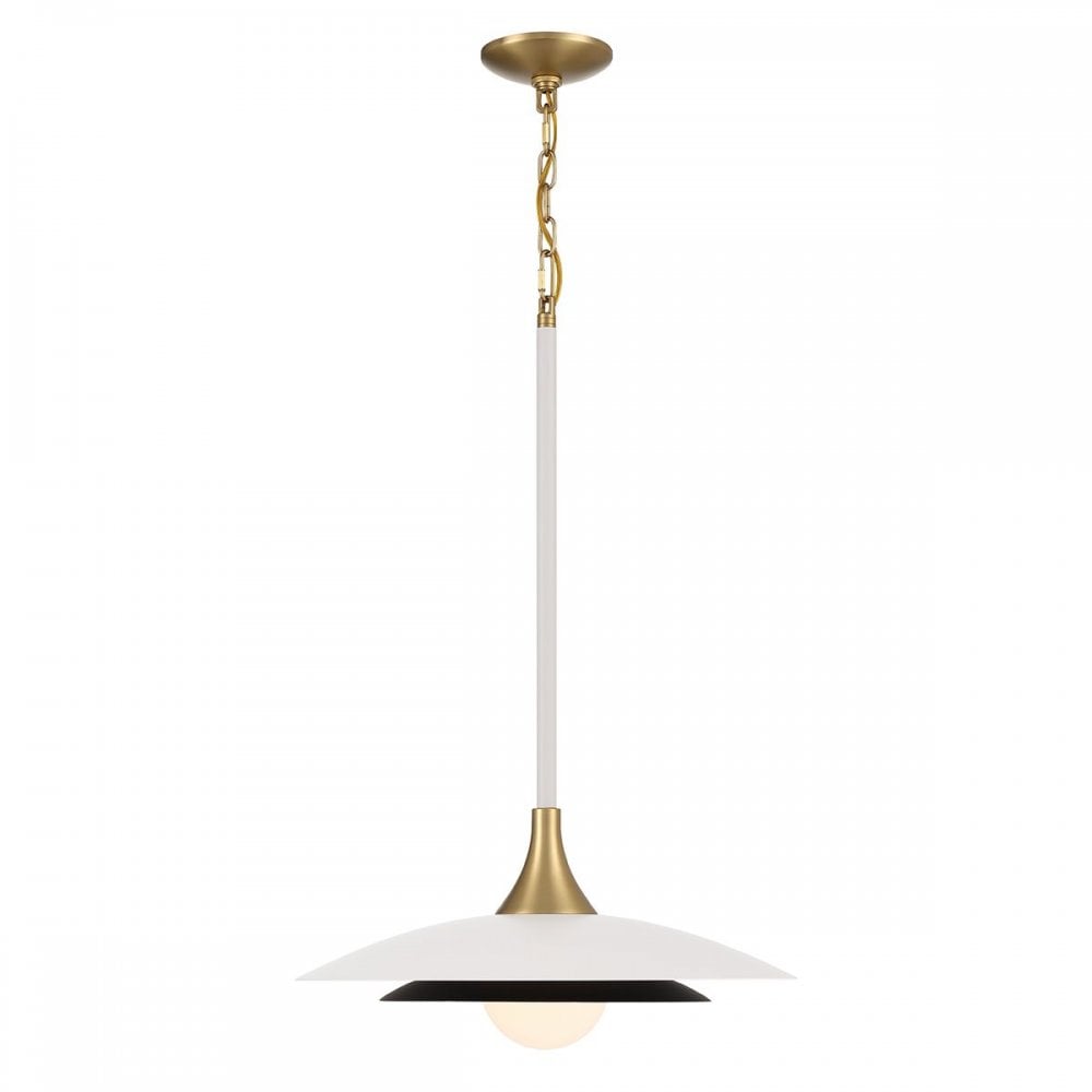 QN-WELSH-P-WHT Welsh LED Pendant Light Matte White