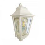 DECO-LANE7-CREAM Deco Lane 1 Light Outdoor Half Wall Lantern Cream