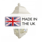 DECO-LANE7-CREAM Deco Lane 1 Light Outdoor Half Wall Lantern Cream