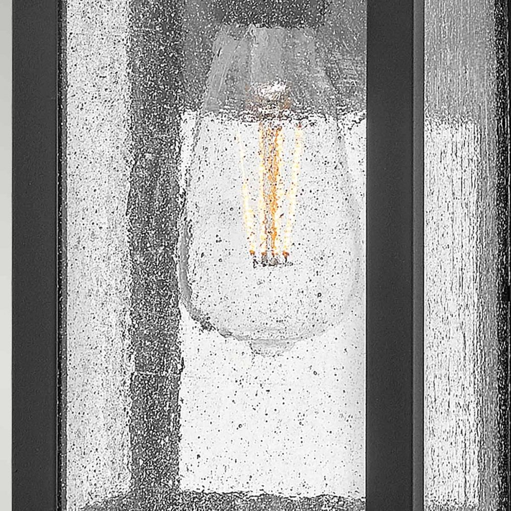 HK-BEACON-HILL-S-MB Beacon Hill 1 Light Outdoor Small Wall Lantern Museum Black
