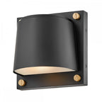 HK-SCOUT-BK Scout 1 Light Outdoor Small Wall Light Black