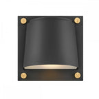 HK-SCOUT-BK Scout 1 Light Outdoor Small Wall Light Black